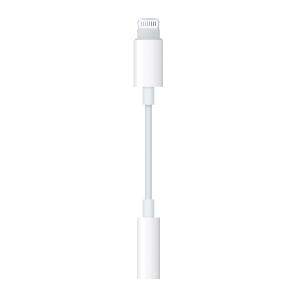 Adaptador Lightning Apple para Fone de Ouvido de iPhone e iPad Branco - MMX62BZ/A - 0