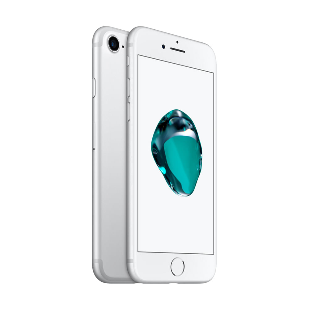 iPhone 7 Apple 32GB Prateado 4G Tela 4.7" Retina - Câm. 12MP + Selfie 7MP iOS 10 Proc. Chip A10 - Bivolt - 0