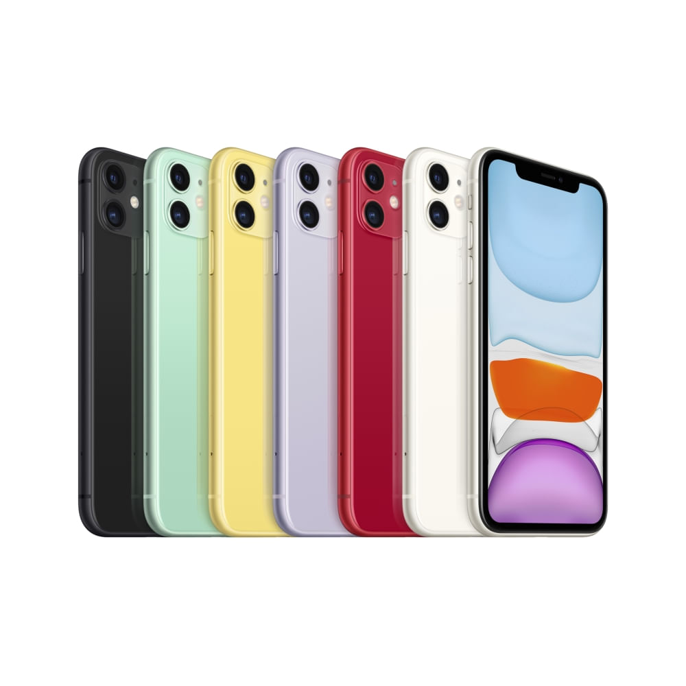 iPhone 11 Apple 128GB Amarelo 4G Tela 6,1" Retina - Câmera Dupla 12MP + Selfie 12MP iOS 13 - 4