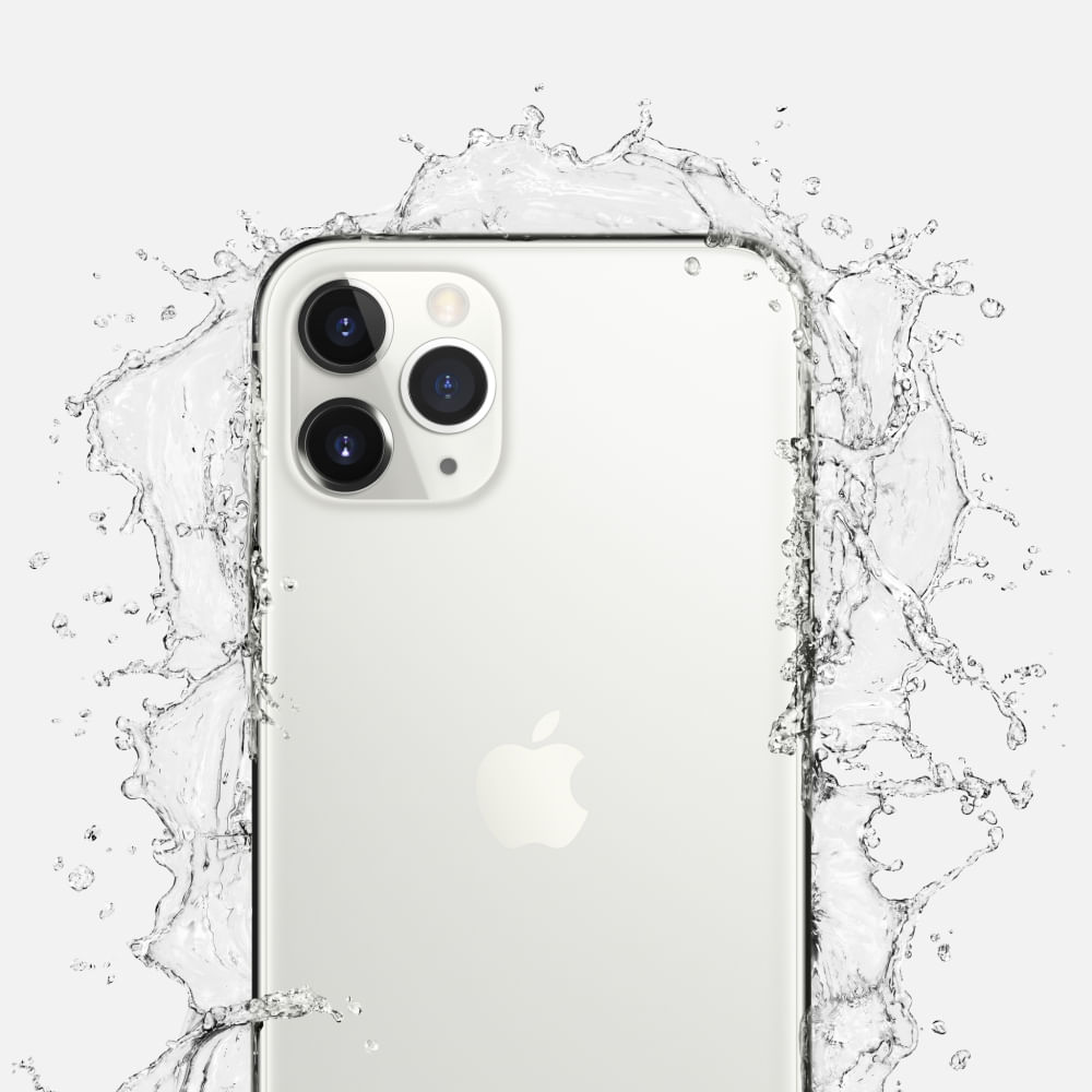 iPhone 11 Pro Max Apple 64GB Prateado 6,5" 12MP - iOS - 3