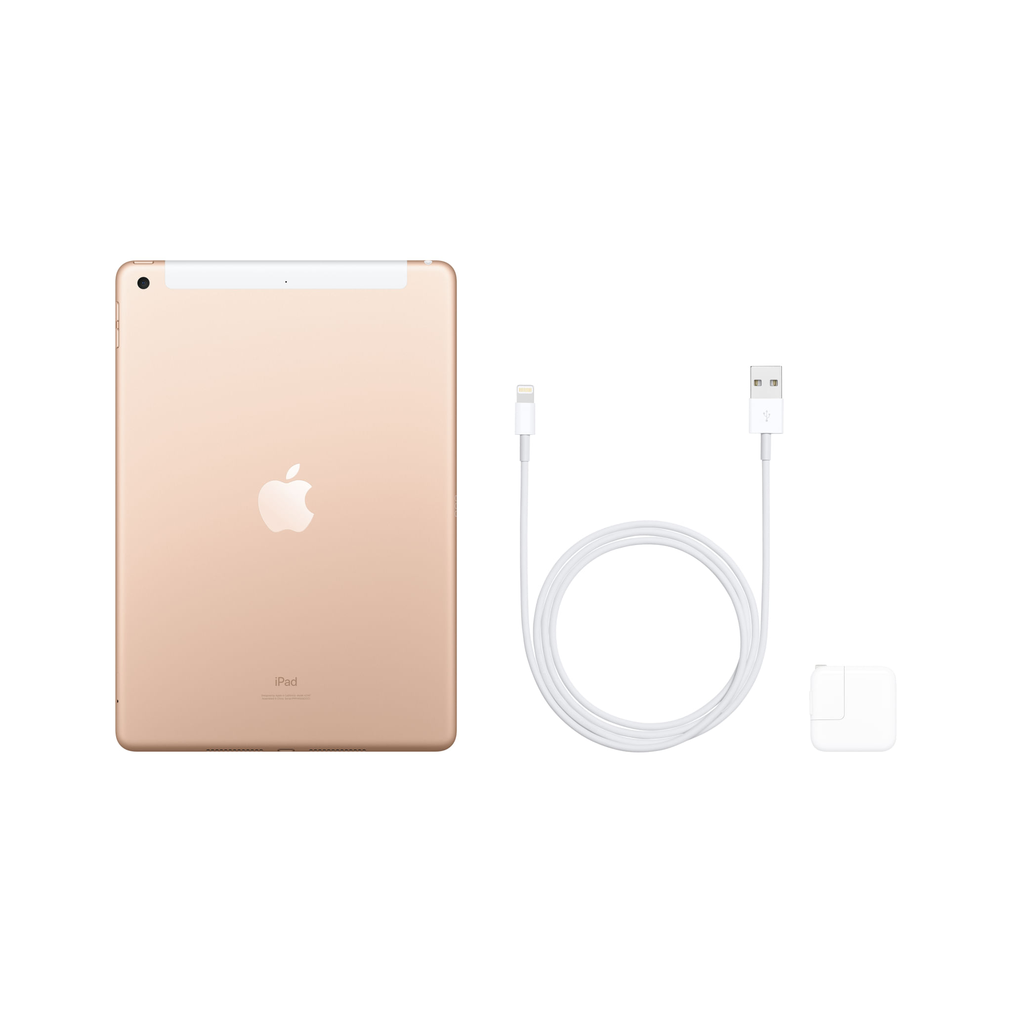 iPad 7 Apple Wi-Fi 32GB - Dourado - 5