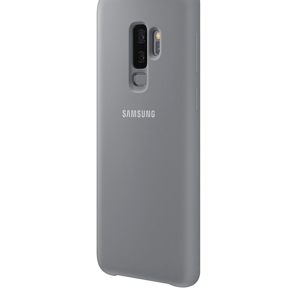 Capa Protetora Samsung em Silicone para Galaxy S9 – Cinza - 1