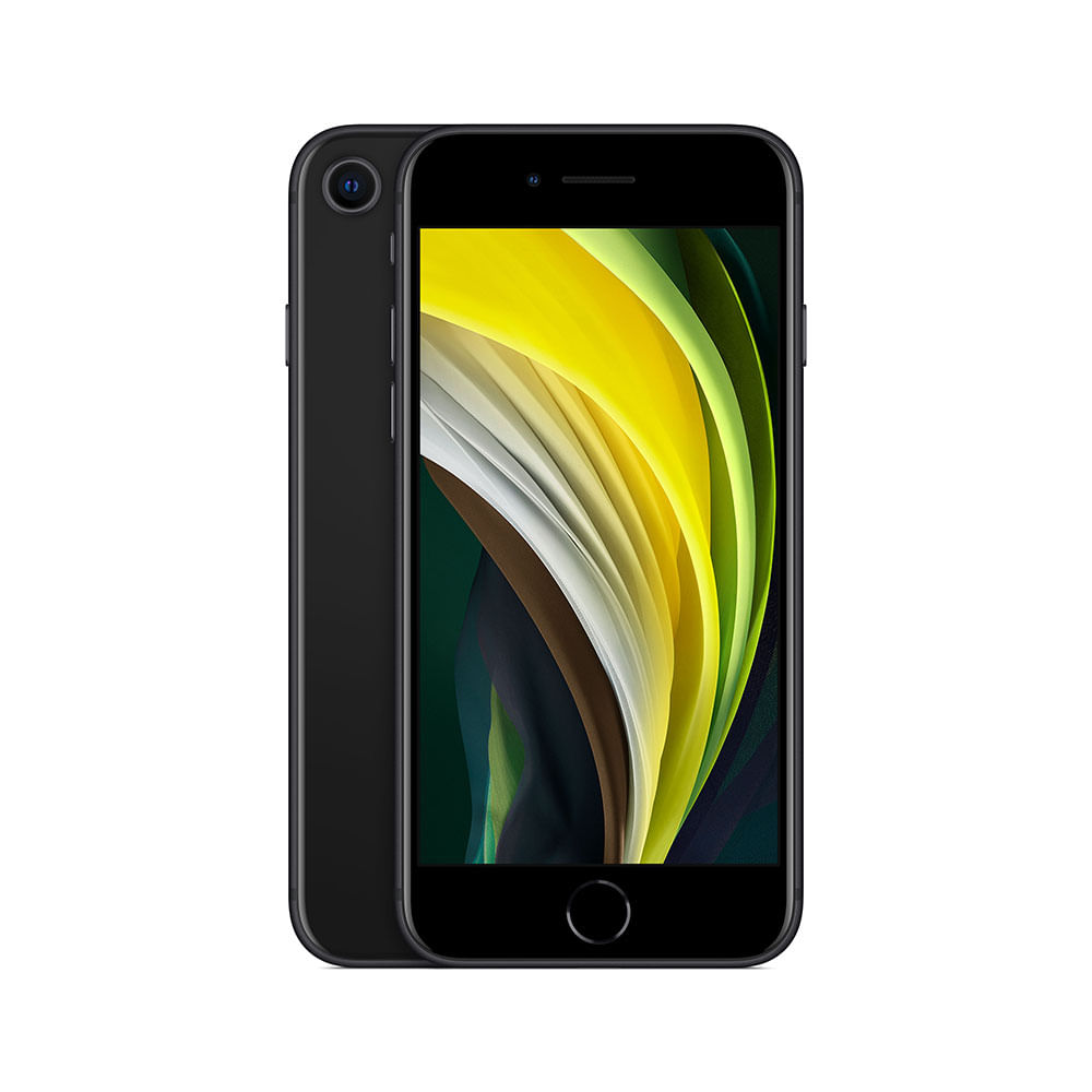 iPhone SE Apple 256GB, Tela 4,7”, iOS 13, Sensor de Impressão Digital, Câmera iSight 12MP, Wi-Fi, 4G, GPS, Bluetooth e NFC – Preto