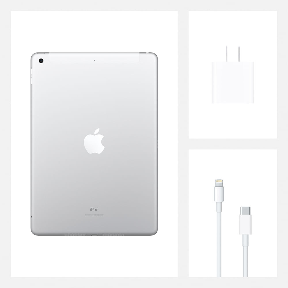 iPad 10,2'' 8ª geração Wi-Fi 128GB - Prateado - 8