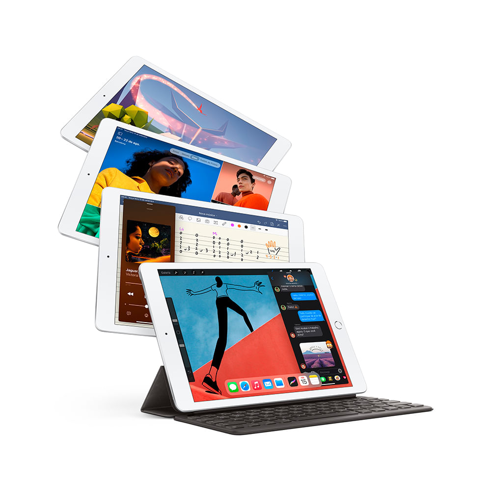 iPad 10,2'' 8ª geração Wi-Fi 32GB - Cinza-espacial - 3