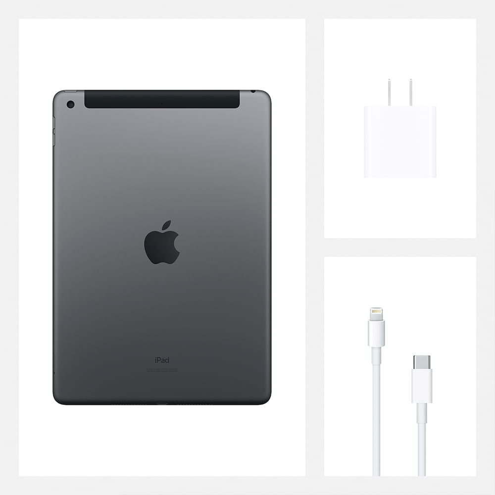iPad 10,2'' 8ª geração Wi-Fi 32GB - Cinza-espacial - 8