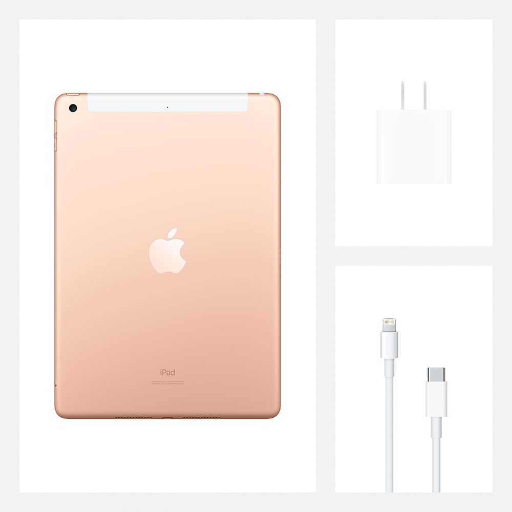 iPad 10,2'' 8ª geração Wi-Fi 32GB - Dourado - 8