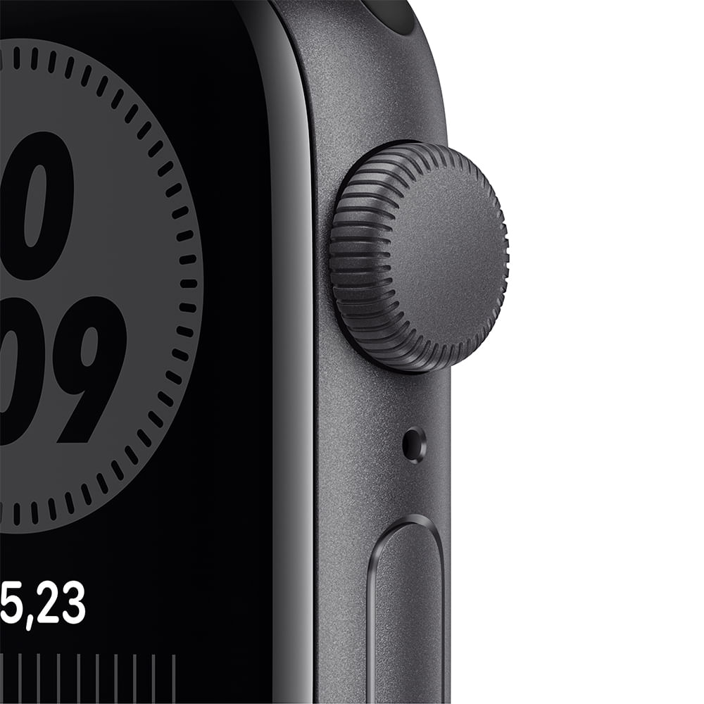 Apple Watch SE 40mm GPS - Caixa cinza-espacial e pulseira esportiva Nike cinza-carvão/preto - 1