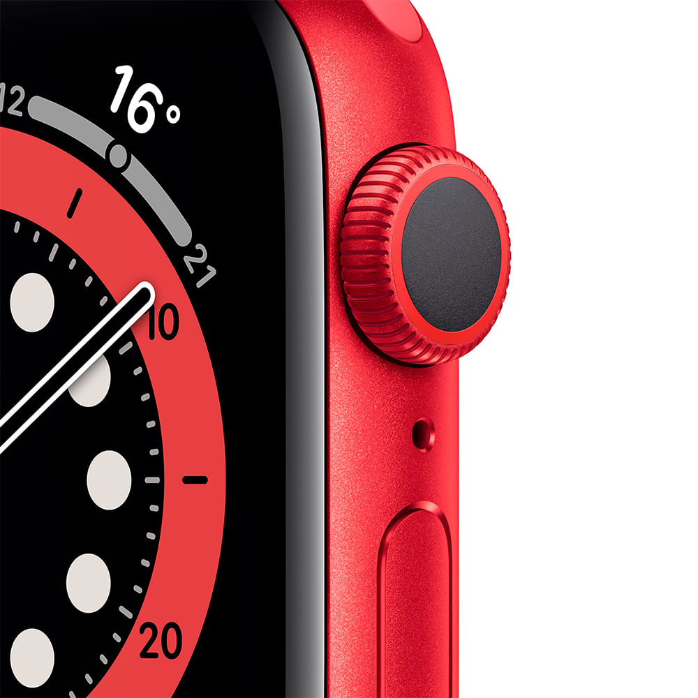 Apple Watch Series 6 (GPS) 40mm caixa (PRODUCT)RED de alumínio com pulseira esportiva - 1