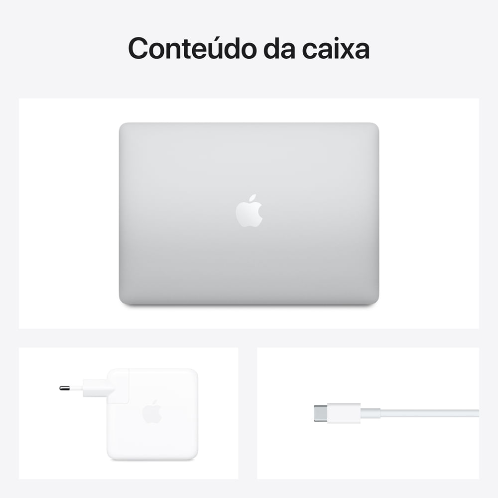 MacBook Air Prateado com 256GB e M1 da Apple - 5