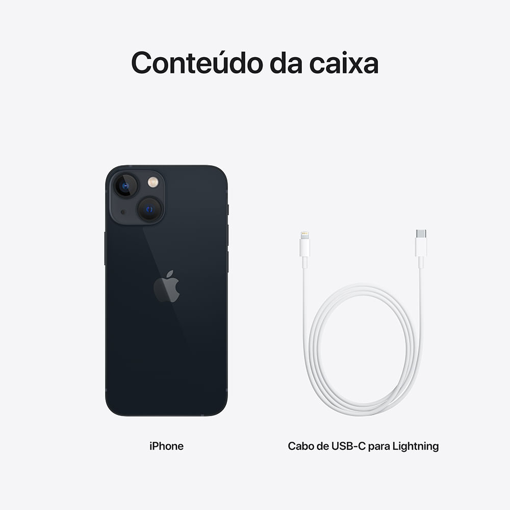 Apple iPhone 13 mini (128GB) - Meia-noite - 8